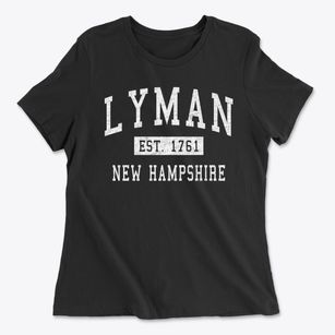 Lyman New Hampshire Classic Established Women's Cotton T-Shirt
