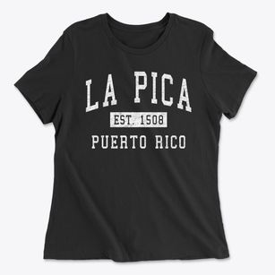 La Pica Puerto Rico Classic Established Women's Cotton T-Shirt