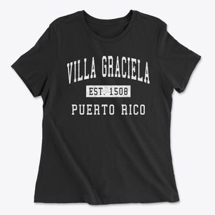 Villa Graciela Puerto Rico Classic Established Women's Cotton T-Shirt