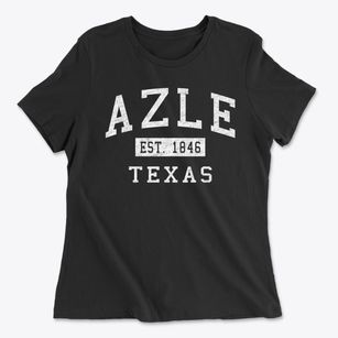 Azle Texas Classic Established Women's Cotton T-Shirt