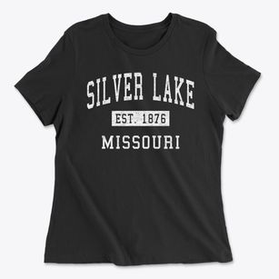 Silver Lake Missouri Classic Established Women's Cotton T-Shirt