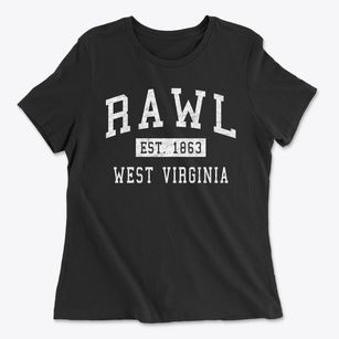 Rawl West Virginia Classic Established Women's Cotton T-Shirt