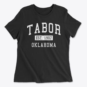 Tabor Oklahoma Classic Established Women's Cotton T-Shirt