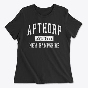 Apthorp New Hampshire Classic Established Women's Cotton T-Shirt