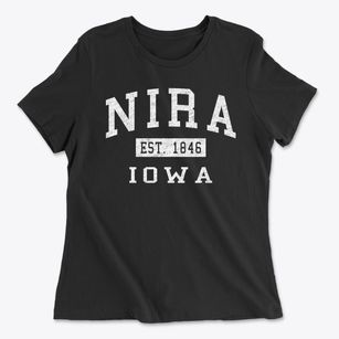 Nira Iowa Classic Established Women's Cotton T-Shirt
