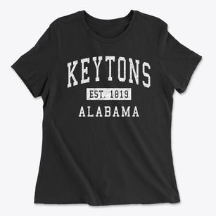 Keytons Alabama Classic Established Women's Cotton T-Shirt