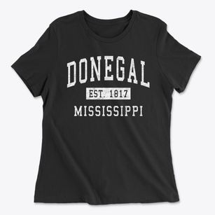 Donegal Mississippi Classic Established Women's Cotton T-Shirt