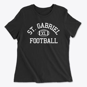 Saint Gabriel The Archangel School Classic Football Women's Cotton T-Shirt