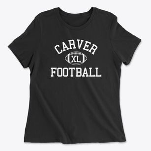 Carver High School Classic Football Women's Cotton T-Shirt