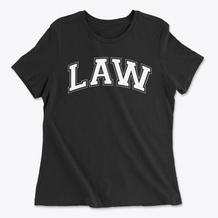 Law Elementary School Varsity Arch Women's Cotton T-Shirt