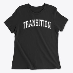 Transition Center Varsity Arch Women's Cotton T-Shirt
