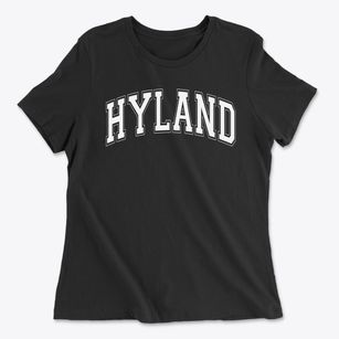Hyland Christian School Varsity Arch Women's Cotton T-Shirt