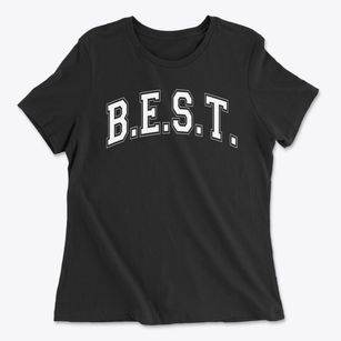 B.e.s.t. Academy Varsity Arch Women's Cotton T-Shirt