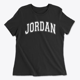 Jordan Community School Varsity Arch Women's Cotton T-Shirt