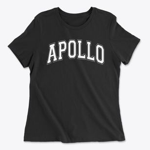 Apollo Elementary School Varsity Arch Women's Cotton T-Shirt