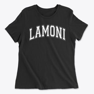 Lamoni Middle School Varsity Arch Women's Cotton T-Shirt