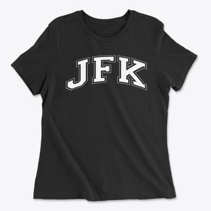 John F Kennedy Middle School Varsity Arch Women's Cotton T-Shirt