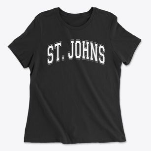 Saint Johns Middle School Varsity Arch Women's Cotton T-Shirt