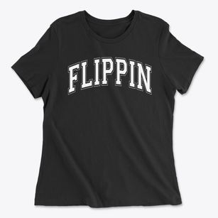 Flippin High School Varsity Arch Women's Cotton T-Shirt