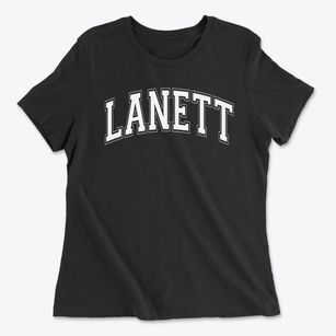 Lanett High School Varsity Arch Women's Cotton T-Shirt