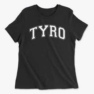 Tyro Elementary School Varsity Arch Women's Cotton T-Shirt