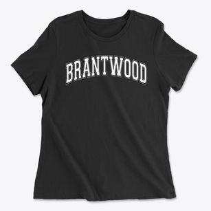 Brantwood Elementary School Varsity Arch Women's Cotton T-Shirt