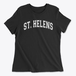 Saint Helens Middle School Varsity Arch Women's Cotton T-Shirt