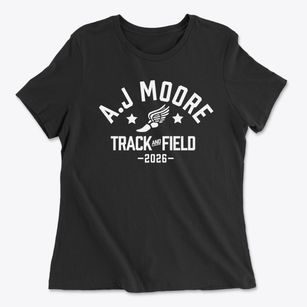 A.j Moore High Track and Field Women's Cotton T-Shirt