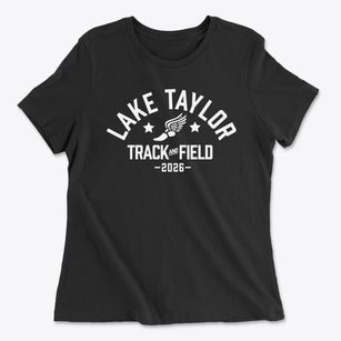 Lake Taylor High School Track and Field Women's Cotton T-Shirt