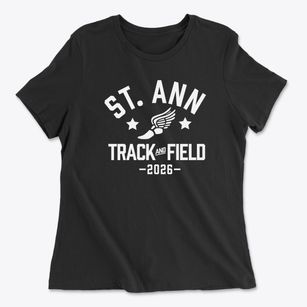 St. Ann Parish Track and Field Women's Cotton T-Shirt