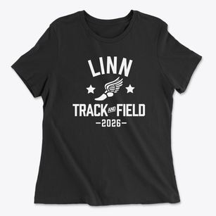 Linn High School Track and Field Women's Cotton T-Shirt
