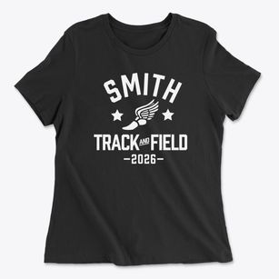 Smith Middle School Track and Field Women's Cotton T-Shirt