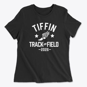 Tiffin Middle School Track and Field Women's Cotton T-Shirt