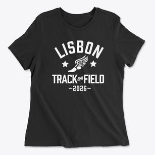Lisbon Elementary School Track and Field Women's Cotton T-Shirt