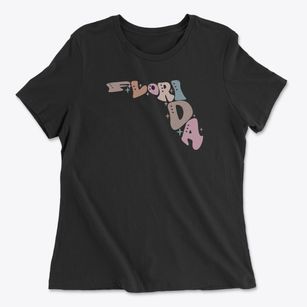  Florida Pastel Women's Cotton T-Shirt