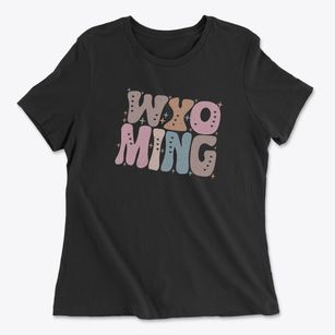  Wyoming Pastel Women's Cotton T-Shirt