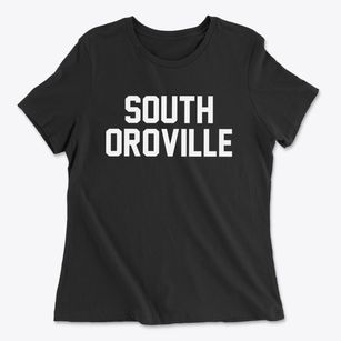 South Oroville California Classic Block Women's Cotton T-Shirt