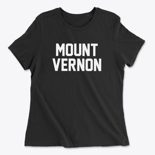 Mount Vernon Kentucky Classic Block Women's Cotton T-Shirt