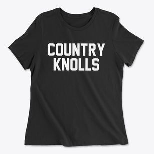 Country Knolls New York Classic Block Women's Cotton T-Shirt