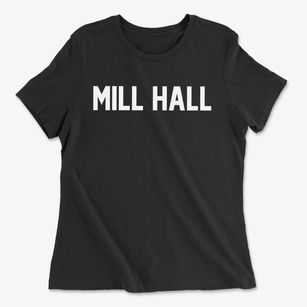 Mill Hall Pennsylvania Classic Block Women's Cotton T-Shirt