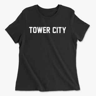 Tower City Pennsylvania Classic Block Women's Cotton T-Shirt