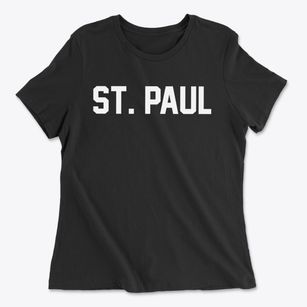 St. Paul Texas Classic Block Women's Cotton T-Shirt