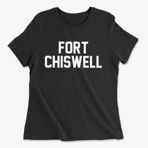 Fort Chiswell Virginia Classic Block Women's Cotton T-Shirt