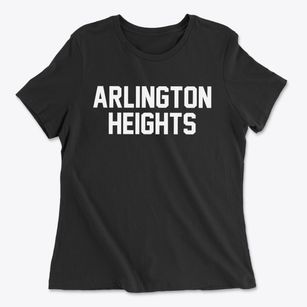 Arlington Heights Ohio Classic Block Women's Cotton T-Shirt