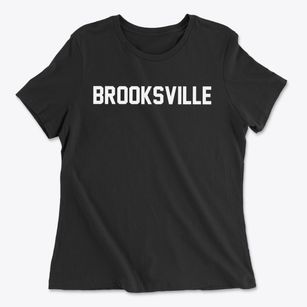 Brooksville Kentucky Classic Block Women's Cotton T-Shirt