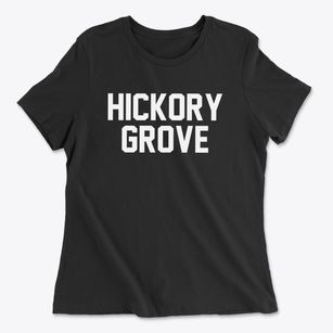 Hickory Grove Wisconsin Classic Block Women's Cotton T-Shirt