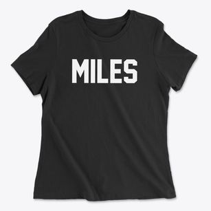 Miles Iowa Classic Block Women's Cotton T-Shirt