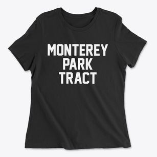 Monterey Park Tract California Classic Block Women's Cotton T-Shirt