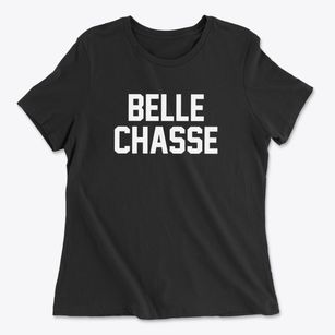 Belle Chasse Louisiana Classic Block Women's Cotton T-Shirt