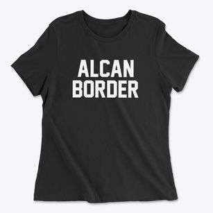 Alcan Border Alaska Classic Block Women's Cotton T-Shirt